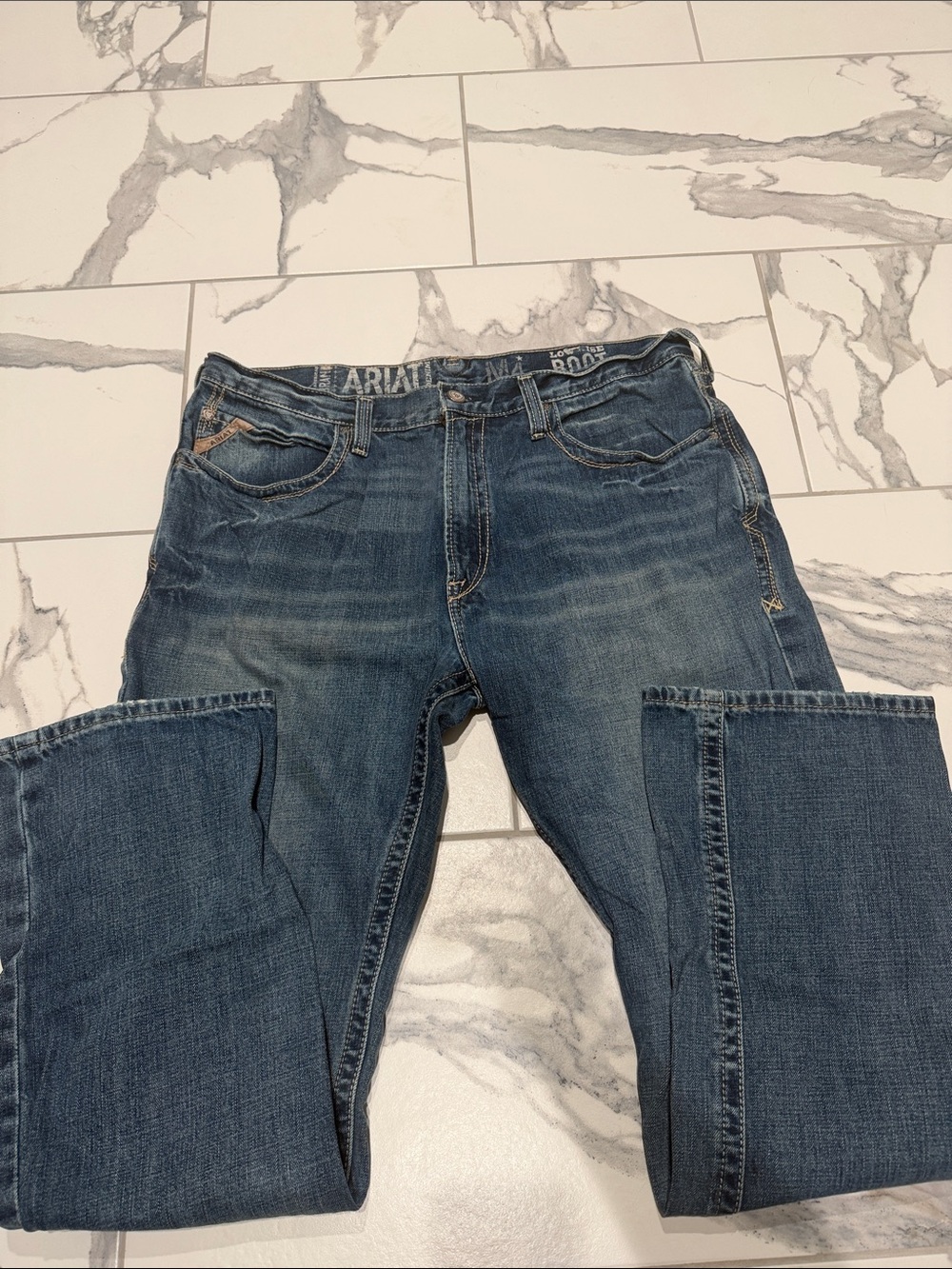 Ariat Men’s Blue Relaxed Jeans